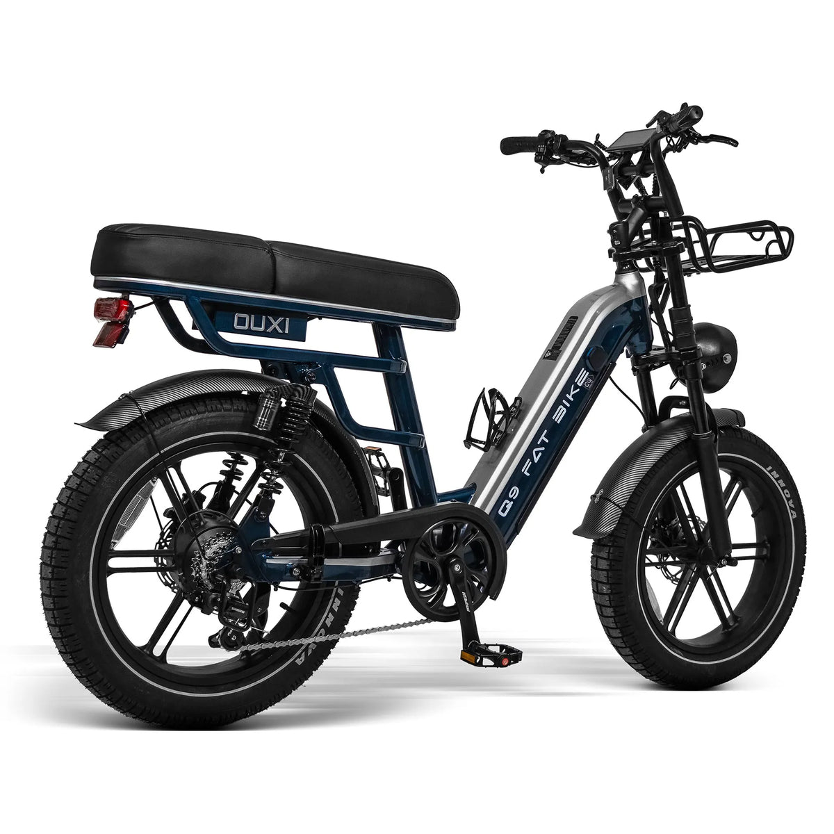 Bicicleta Elétrica 1000W Q9 48V 15Ah Até 75km