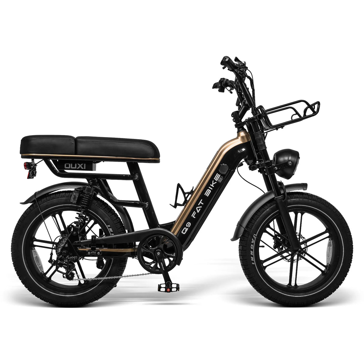 Bicicleta Elétrica 1000W Q9 48V 15Ah Até 75km