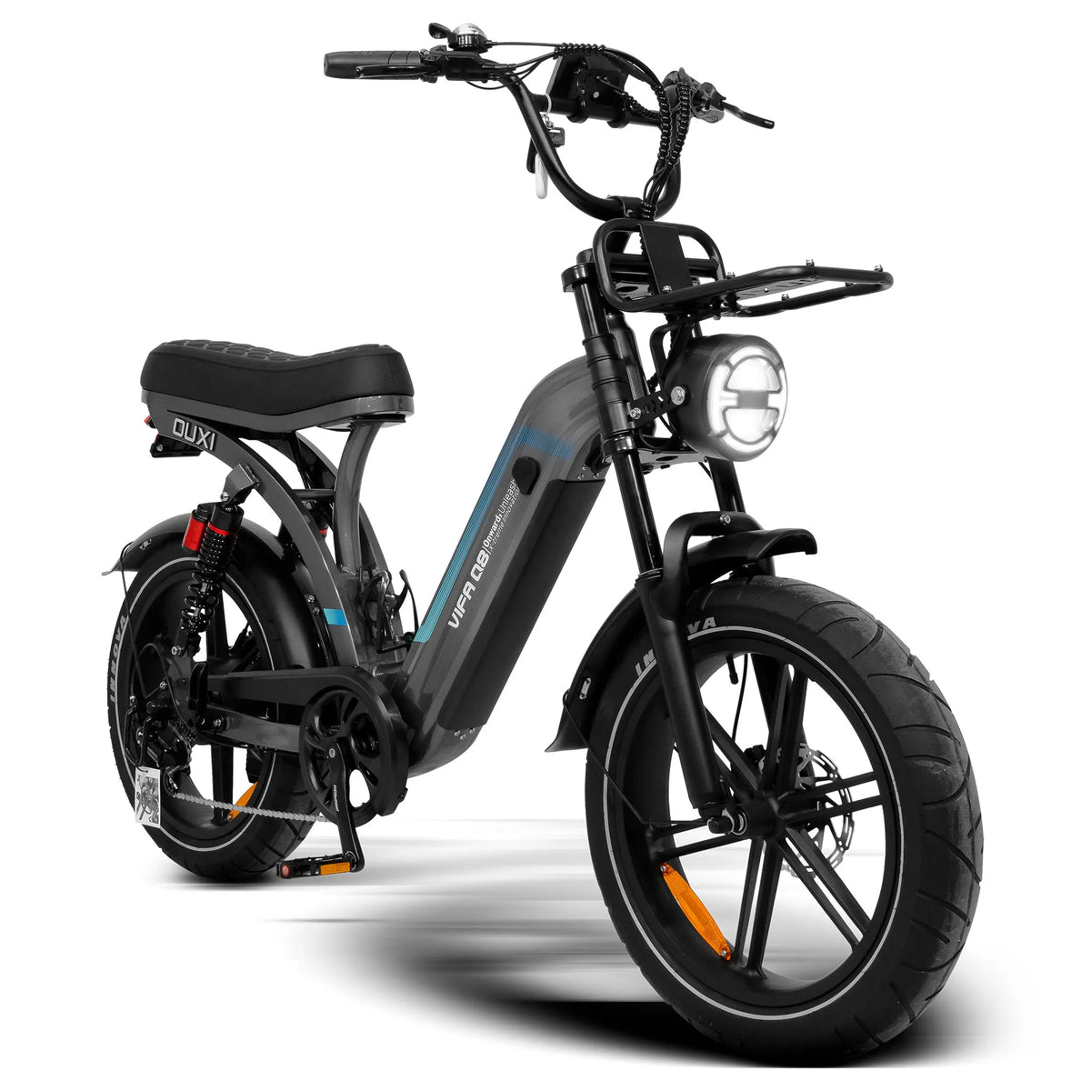 Bicicleta Elétrica 750w 20 GTS M1 Freio a Disco 7V Suspensão E-Bike Q8 15Ah