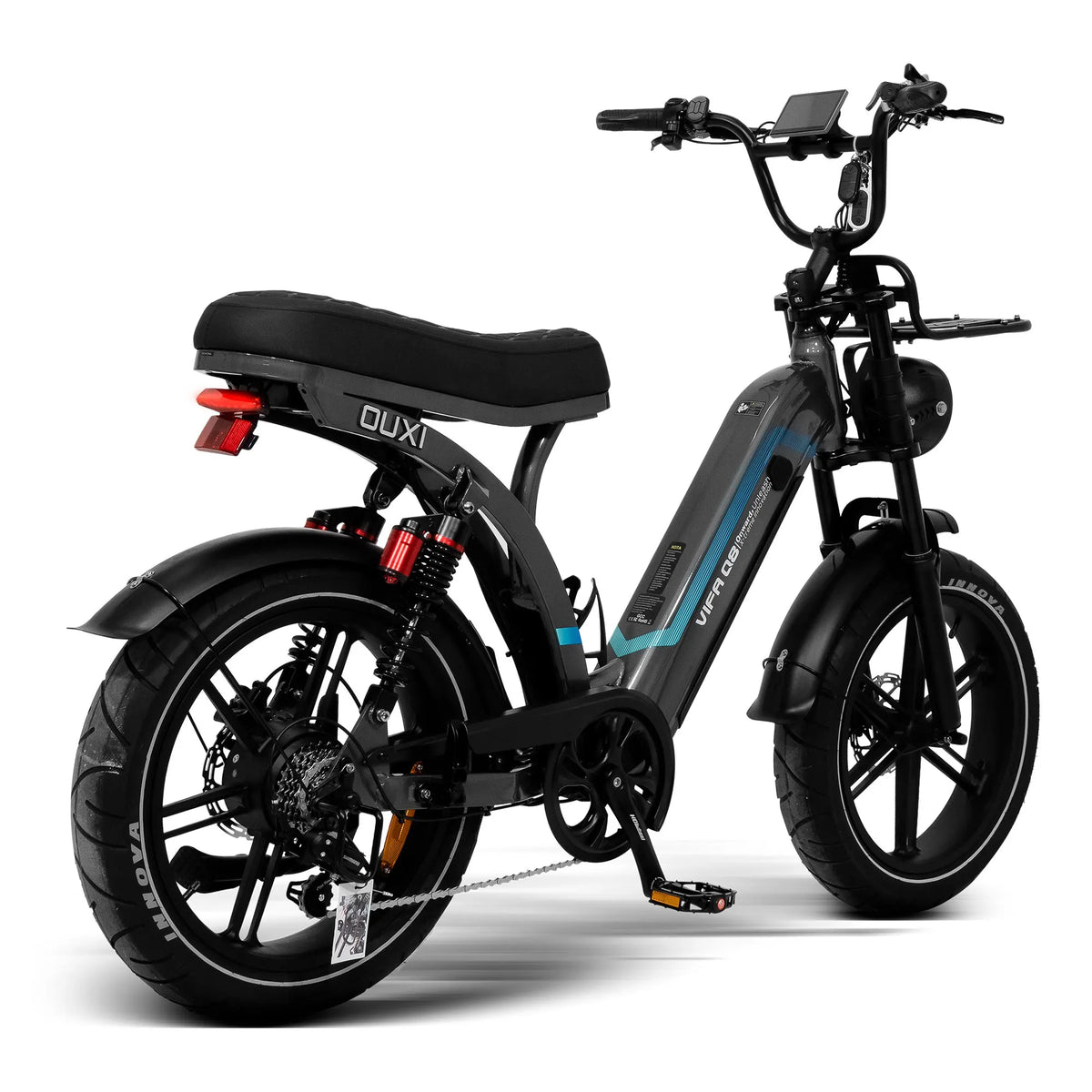 Bicicleta Elétrica 750w 20 GTS M1 Freio a Disco 7V Suspensão E-Bike Q8 15Ah