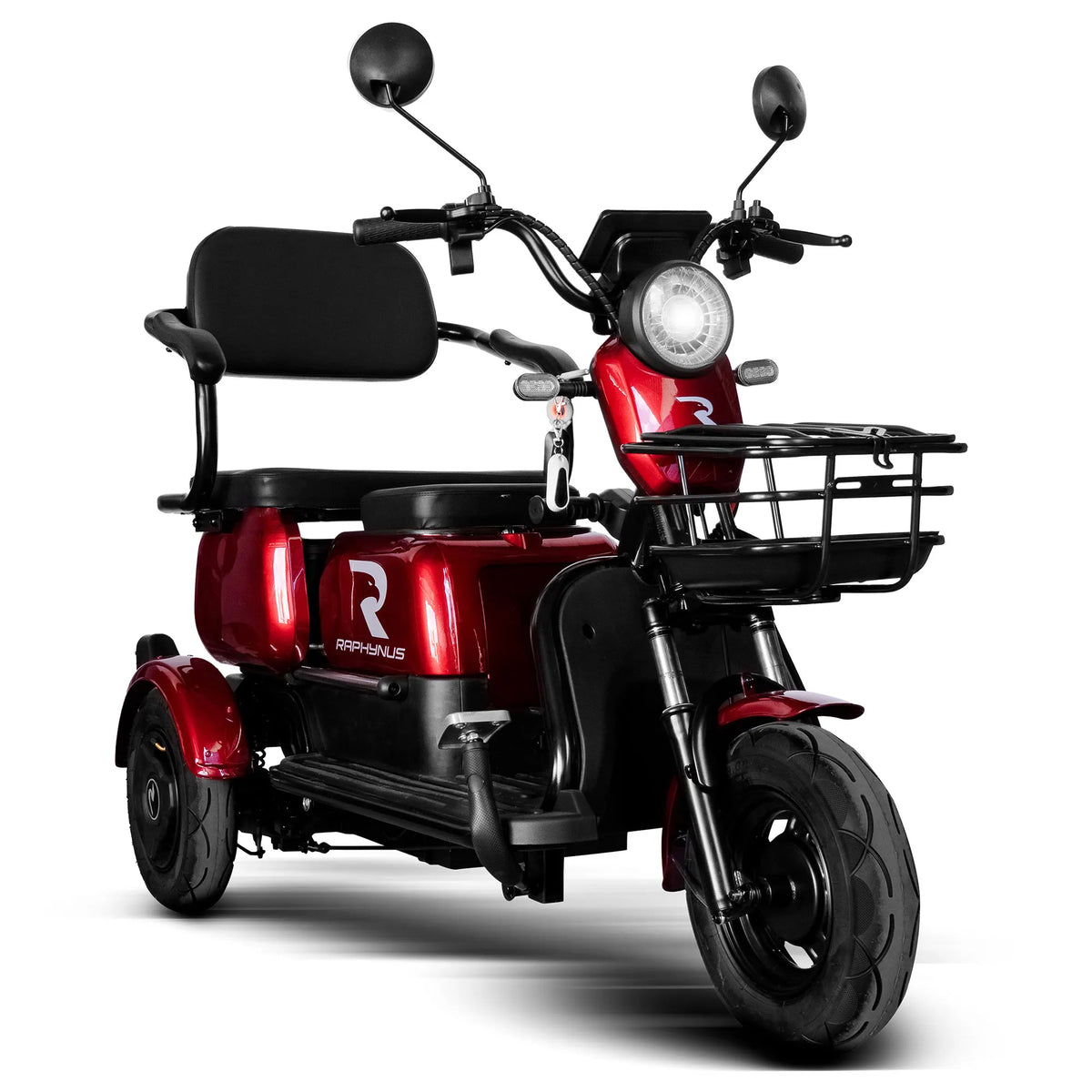 Triciclo Elétrico 650W Raphynus 48V 20Ah