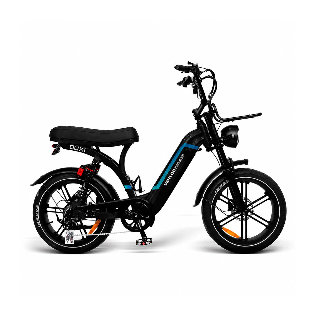 Bicicleta Elétrica 750w 20 GTS M1 Freio a Disco 7V Suspensão E-Bike Q8 15Ah