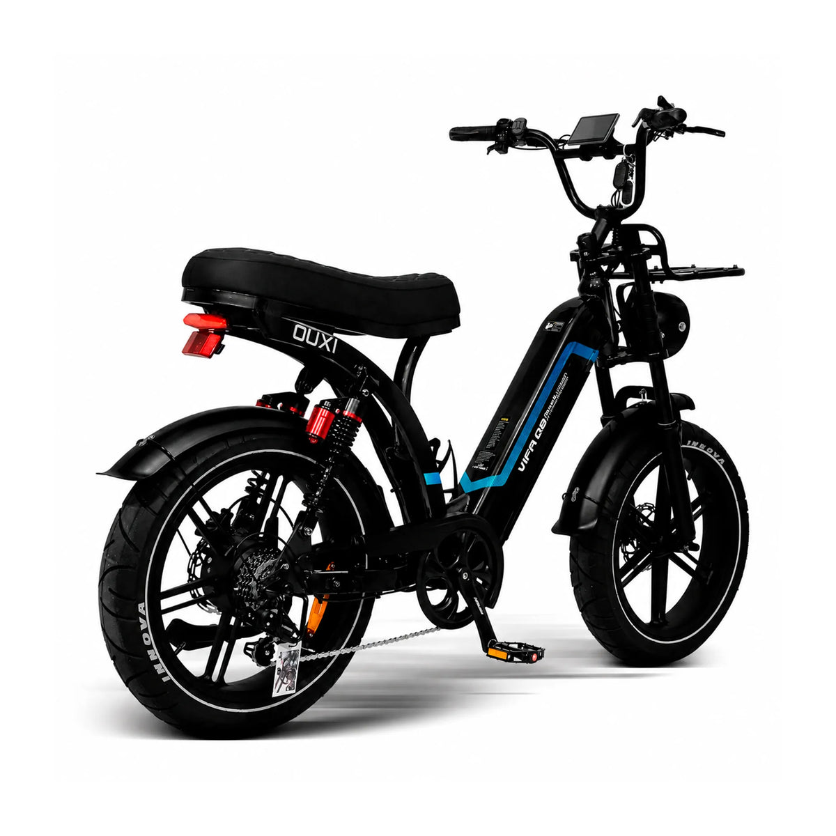 Bicicleta Elétrica 750w 20 GTS M1 Freio a Disco 7V Suspensão E-Bike Q8 15Ah