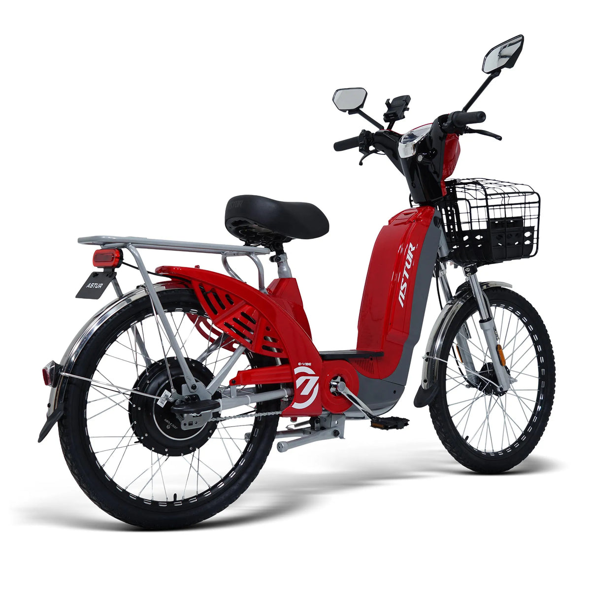 Bicicleta Elétrica 800w Astur com Acelerador E-Vibe 48V 15AH