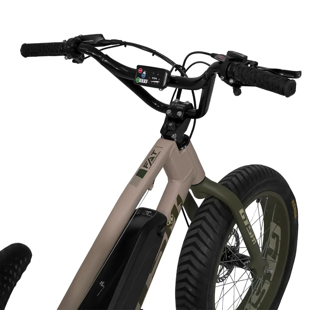 Bicicleta Elétrica Infantil 750W aro 20 GTSM1 Freio Hidráulico 7v Fat Boy Force