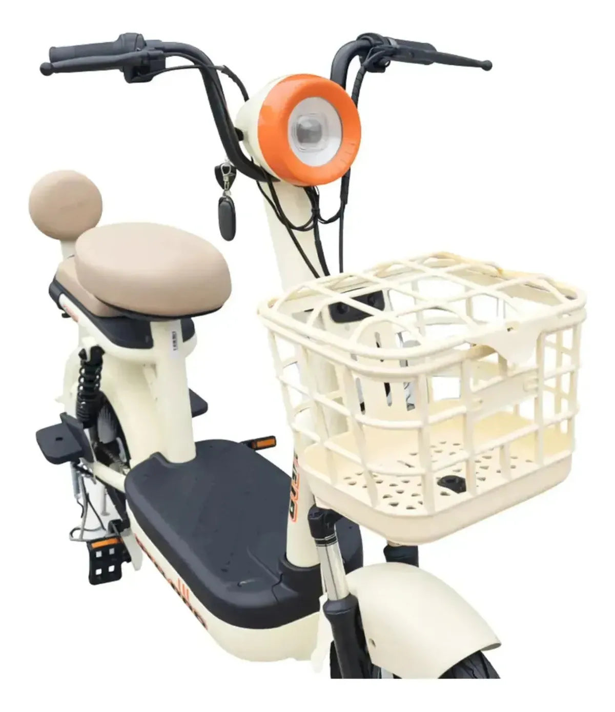 Bicicleta Elétrica Gts Super Power 500w Para Mobilidade Urbana Branco