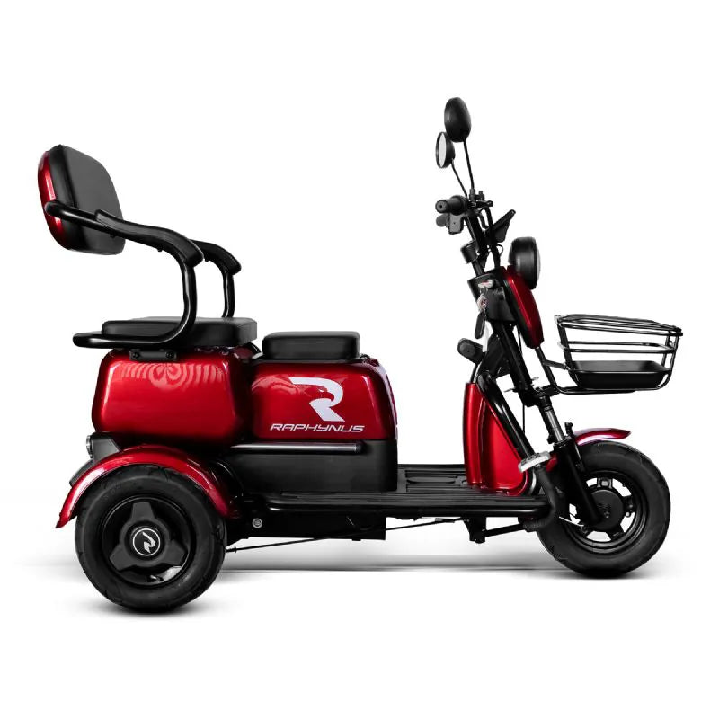 Triciclo Elétrico 650W Raphynus 48V 20Ah