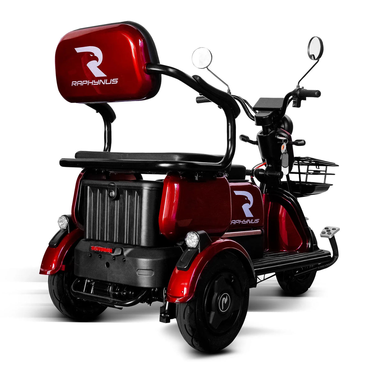 Triciclo Elétrico 650W Raphynus 48V 20Ah